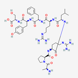 molecular formula C47H72N14O11 B12398168 a-Bag Cell Peptide (1-8) 