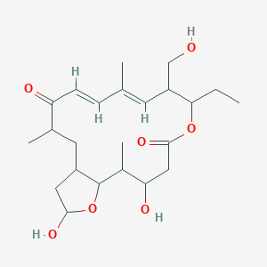 molecular formula C23H36O7 B1239829 Tylonolide hemiacetal CAS No. 61219-81-6