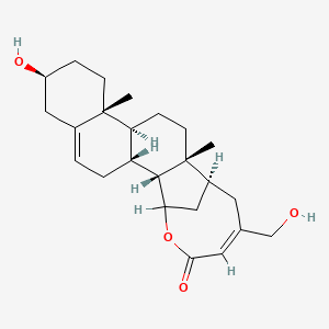 Homo-3beta-hydroxycard-5,22-dienolide