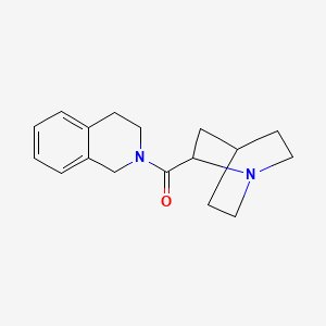 DL-N-(2-Quinuclidinoyl)-1,2,3,4-tetrahydroisoquinoline