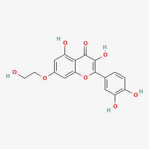 7-O-(beta-Hydroxyethyl)quercetin