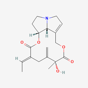 (15E)-12-hydroxy-13,19-didehydrosenecionan-11,16-dione