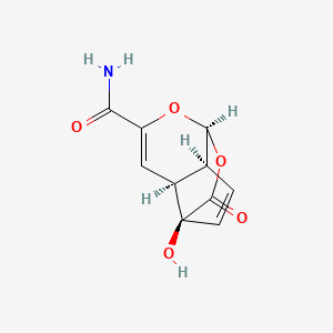 molecular formula C10H9NO5 B1239870 Echinosporin 
