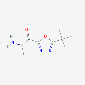 (2S)-2-Amino-1-(5-tert-butyl-1,3,4-oxadiazol-2-YL)propan-1-one