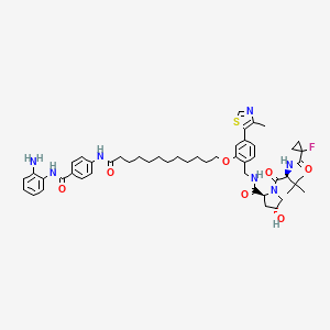 molecular formula C51H66FN7O7S B12398930 JPS036 