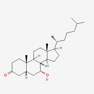 7alpha-Hydroxy-5beta-cholestan-3-one