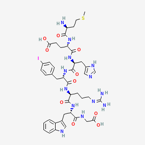(p-Iodo-Phe7)-ACTH (4-10)