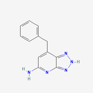 molecular formula C12H11N5 B12399077 Mpo-IN-4 