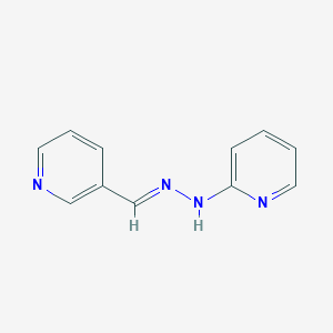 Nicotinaldehyde 2-pyridinylhydrazone