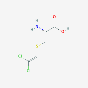 molecular formula C5H7Cl2NO2S B123991 3-[(2,2-Dichlorovinyl)thio]-L-alanine CAS No. 3326-09-8