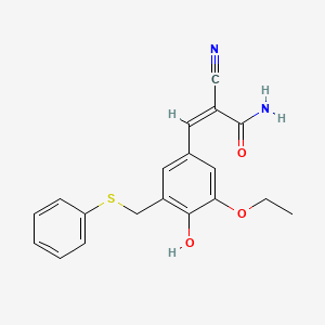 molecular formula C19H18N2O3S B1239910 ST638 