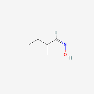 molecular formula C5H11NO B1239911 (Z)-2-methylbutanal oxime CAS No. 49805-56-3