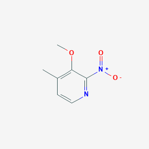 molecular formula C7H8N2O3 B123997 3-甲氧基-4-甲基-2-硝基吡啶 CAS No. 155789-92-7