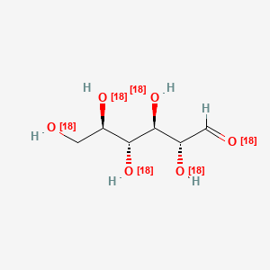 molecular formula C6H12O6 B12399801 D-Allose-18O6 