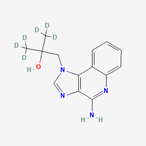 molecular formula C14H16N4O B12399846 Imiquimod impurity 1-d6 