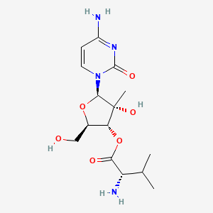 molecular formula C15H24N4O6 B1239987 Valopicitabine CAS No. 640281-90-9