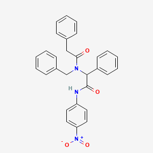 molecular formula C29H25N3O4 B12399967 Mmp-9-IN-3 