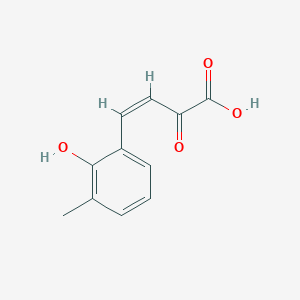 2-Hydroxy-3-methylbenzalpyruvate