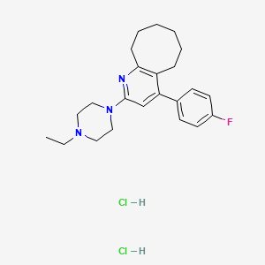 molecular formula C23H32Cl2FN3 B12400026 Blonanserin dihydrochloride 