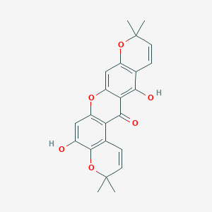 molecular formula C23H20O6 B1240003 Brasilixanthone B CAS No. 84002-57-3