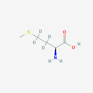 molecular formula C5H11NO2S B12400090 DL-Methionine-d4 