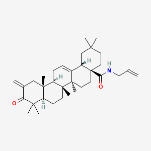 molecular formula C34H51NO2 B12400115 PI3K/Akt/mTOR-IN-3 
