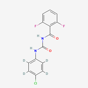 molecular formula C14H9ClF2N2O2 B12400141 Diflubenzuron-d4 CAS No. 1219795-45-5