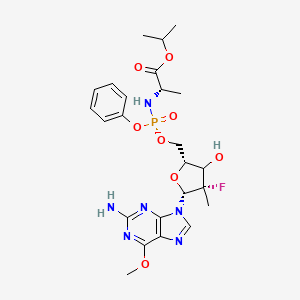 molecular formula C24H32FN6O8P B12400249 PSI-353661 