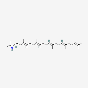 molecular formula C30H51N B1240028 2,3-Iminosqualene CAS No. 53402-48-5