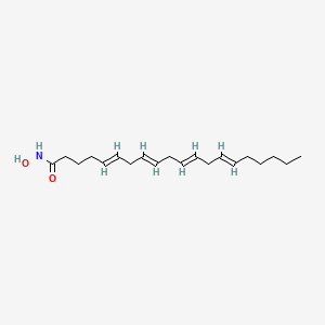 (5E,8E,11E,14E)-N-hydroxyicosa-5,8,11,14-tetraenamide