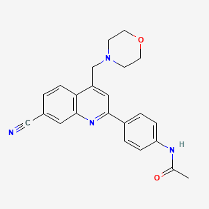 molecular formula C23H22N4O2 B12400417 RAGE 229 