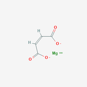 molecular formula C4H2MgO4 B1240042 Magnesium maleate 