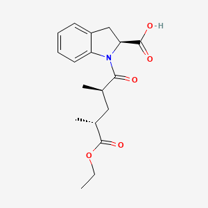 molecular formula C18H23NO5 B1240043 Pentopril CAS No. 82924-03-6