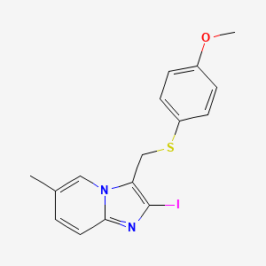molecular formula C16H15IN2OS B12400457 PI3K|A-IN-6 
