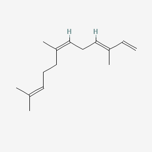 molecular formula C15H24 B1240052 E,Z-alpha-Farnesene CAS No. 28973-98-0