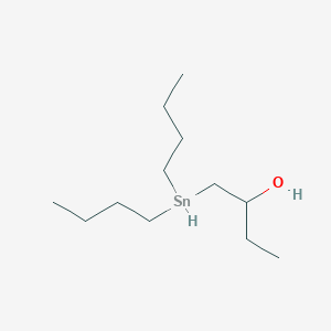 molecular formula C12H28OSn B1240061 1-(Dibutylstannyl)butan-2-ol 