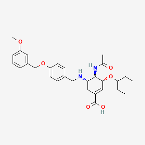 molecular formula C29H38N2O6 B12400661 Neuraminidase-IN-2 
