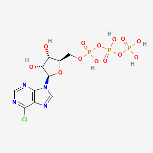 molecular formula C10H14ClN4O13P3 B1240068 Cirtp CAS No. 55673-61-5