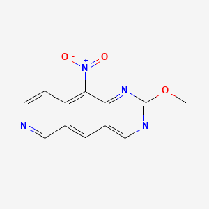 molecular formula C12H8N4O3 B12400791 Haspin-IN-2 