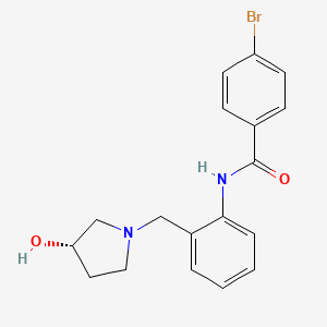 molecular formula C18H19BrN2O2 B12400941 AChE-IN-29 