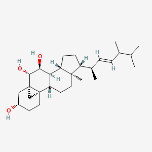 molecular formula C28H46O3 B1240095 Hatomasterol 