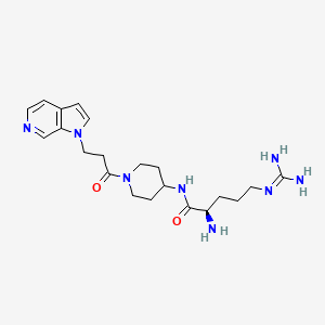 molecular formula C21H32N8O2 B12401067 CXCR4 modulator-2 