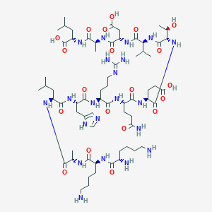 molecular formula C65H113N21O20 B12401296 Autocamtide-3 
