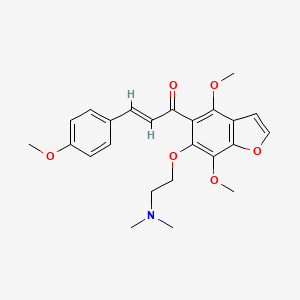 molecular formula C24H27NO6 B1240133 Mecinarone CAS No. 26225-59-2