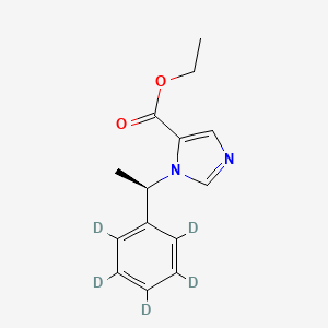 molecular formula C14H16N2O2 B12401358 Etomidate-d5 