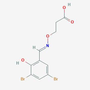 molecular formula C10H9Br2NO4 B12401400 Transthyretin-IN-1 