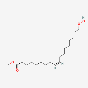 molecular formula C19H36O4 B1240141 Methyl oleate hydroperoxide CAS No. 25155-13-9
