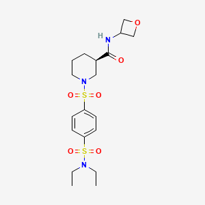 molecular formula C19H29N3O6S2 B12401414 Oxphos-IN-1 