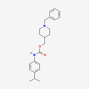 molecular formula C23H30N2O2 B12401469 AChE/BChE-IN-6 