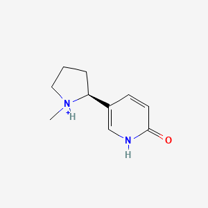 molecular formula C10H15N2O+ B1240168 (S)-6-hydroxynicotinium(1+) 